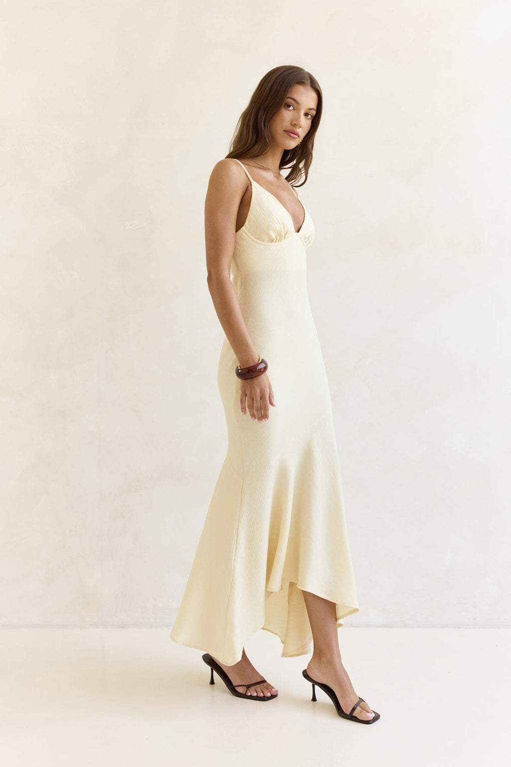 Moving Moments Maxi Dress Yellow
