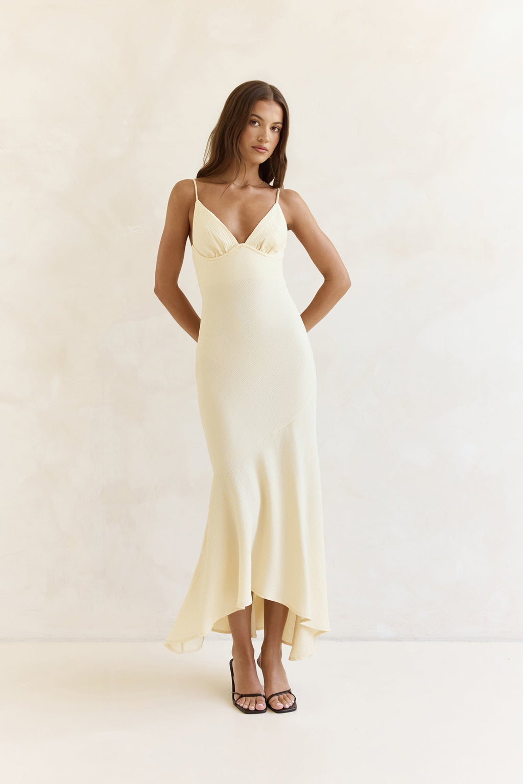 Moving Moments Maxi Dress Yellow