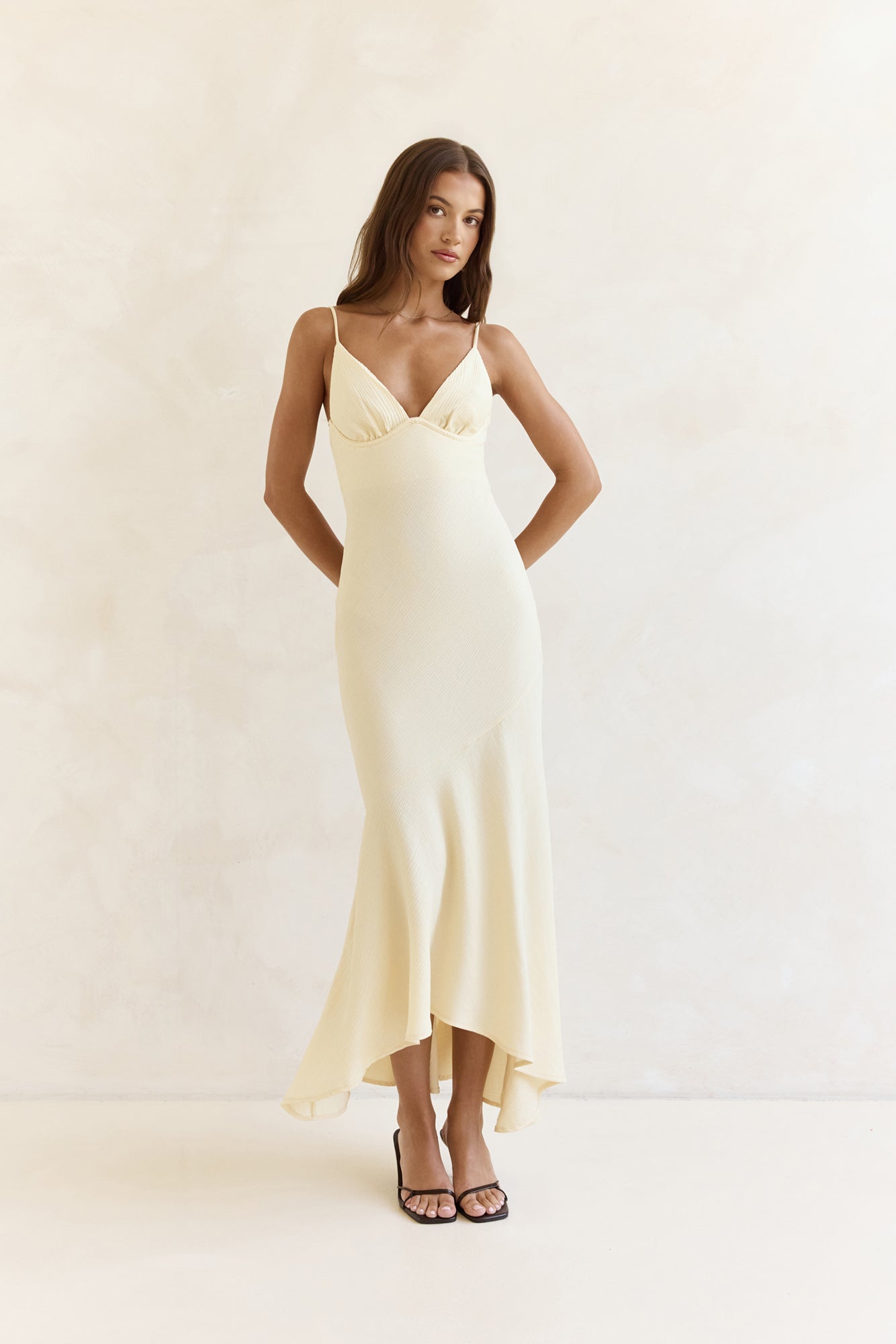 Moving Moments Maxi Dress Yellow