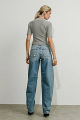Remy Mid Rise Horseshoe Jeans