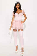 I Know About Popular 5 Piece Costume Set - Pink