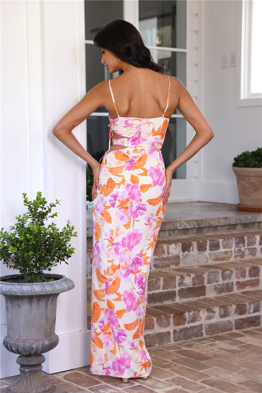 Luxe By The Pool Maxi Dress Print