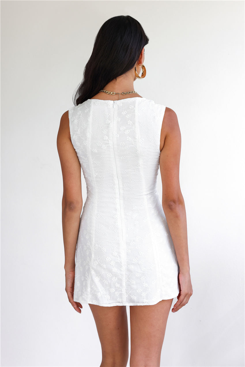 Best Of These Days Mini Dress White