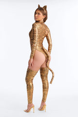 Feral Fantasy 3 Piece Costume Set - Brown/combo