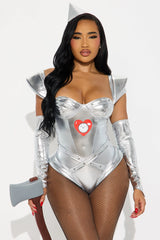 Unbreakable Heart 5 Piece Costume Set - Silver