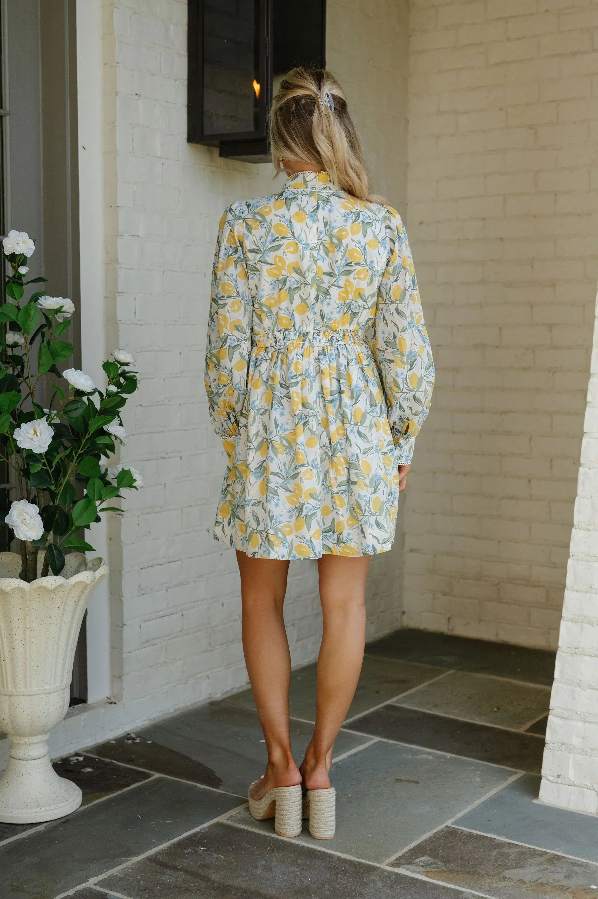 Jacqulyn Floral Mini Dress-Multi