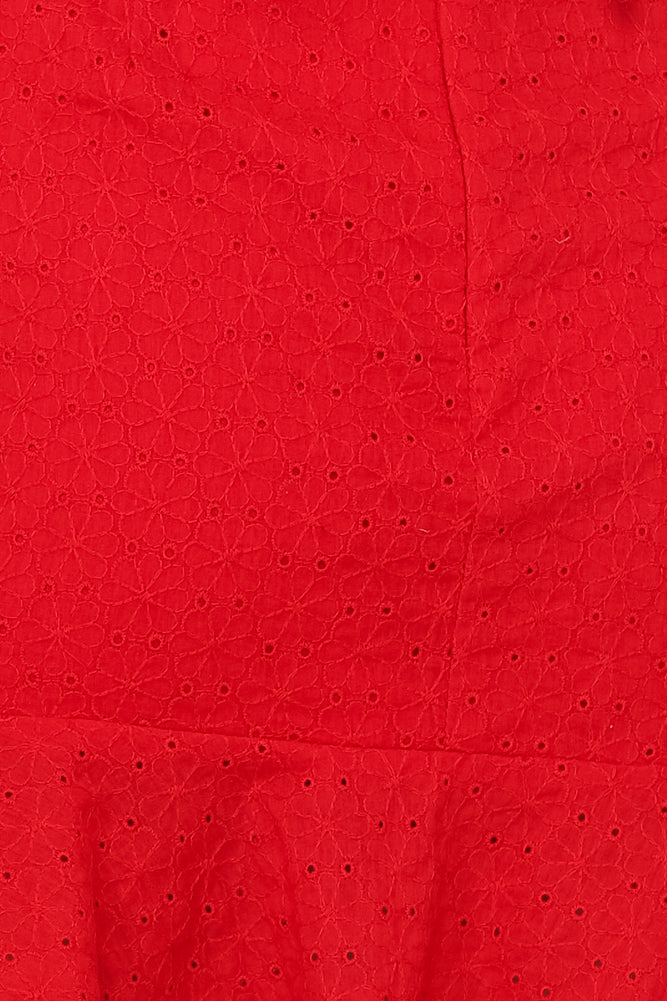 Draw A Timeline Dress Red