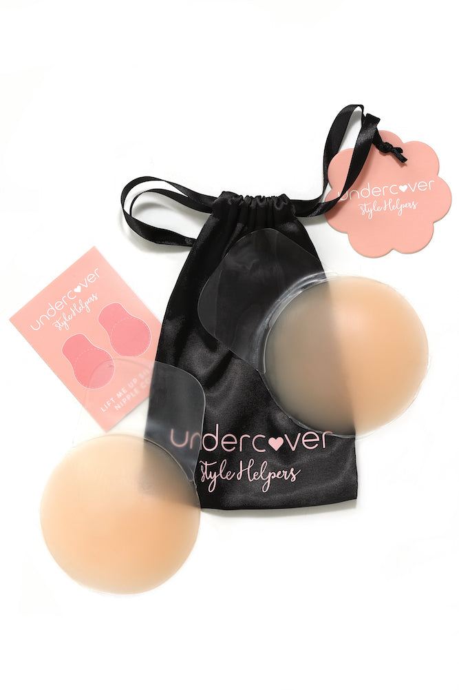 UNDERCOVER STYLE HELPERS Lift Me Up Nipple Covers Nude