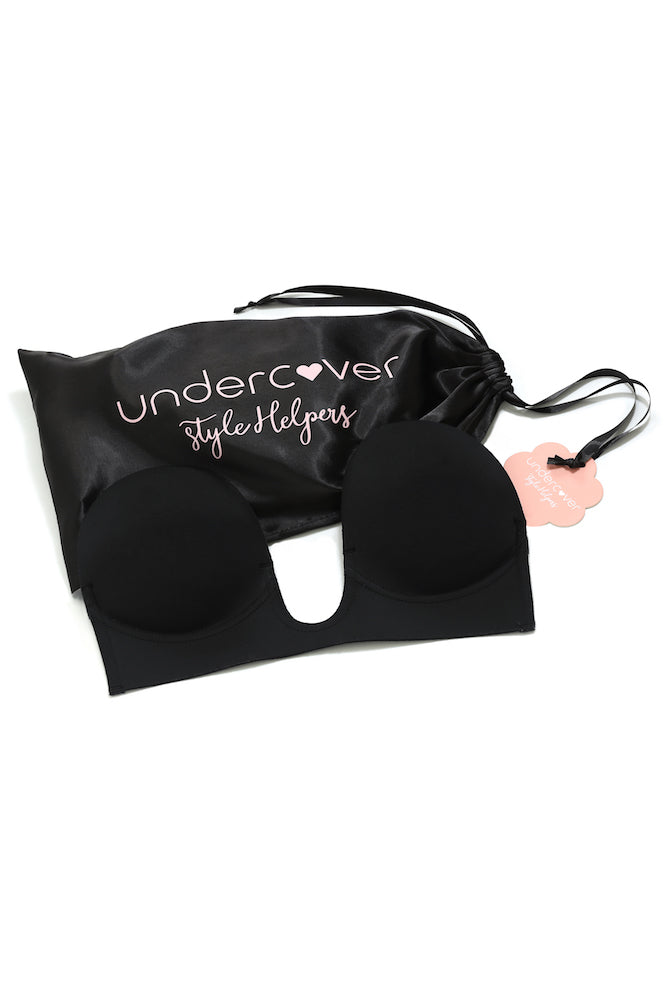 UNDERCOVER STYLE HELPERS Brallelujah Hidden Bra Black