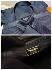 Prada 2026 Backpack 30cm Black Re-Nylon