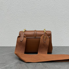 Celine Teen Soft 16 Shoulder Bag Tan Smooth Calfskin