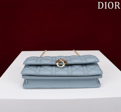 my cd mini 21 rock gray lambskin