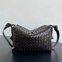 BV Loop Weekender 38cm Chocolate Calfskin