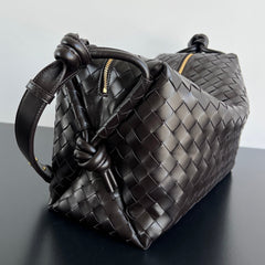 BV Loop Weekender 38cm Chocolate Calfskin