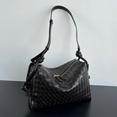 BV Loop Weekender 38cm Chocolate Calfskin