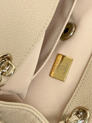 CC Mini Duma Backpack Light Beige Caviar