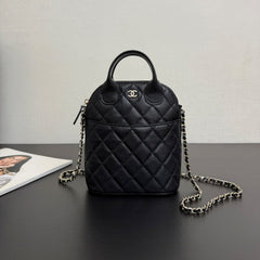 CC 25A Shell Bag Phone Case Black Caviar