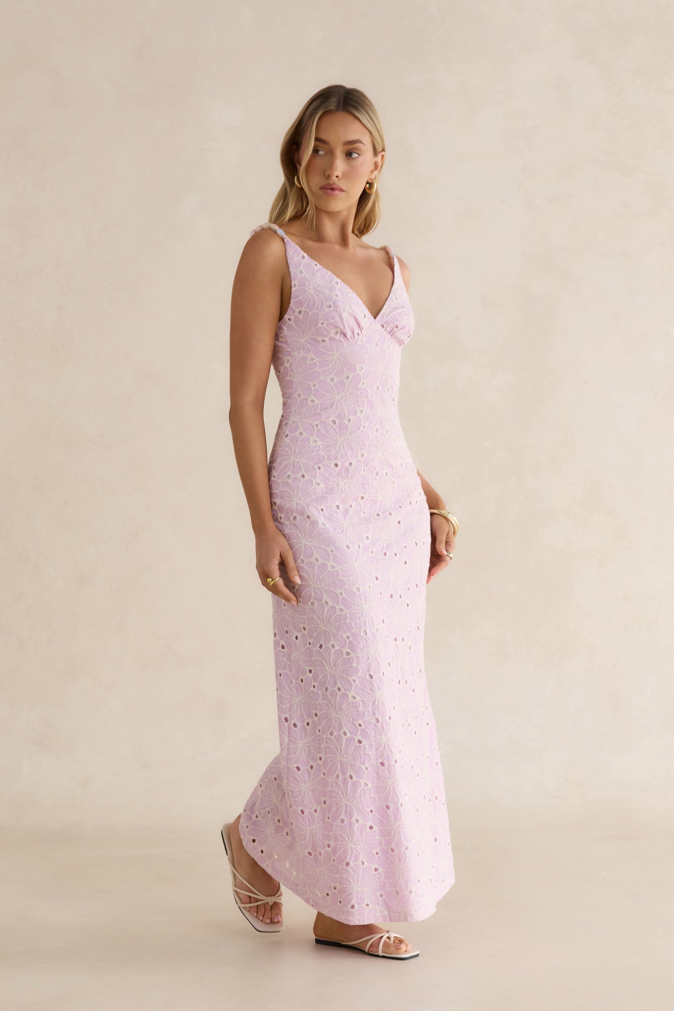 Louder Than Love Maxi Dress Lilac