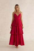 Thinking About This Maxi Dress Burgundy