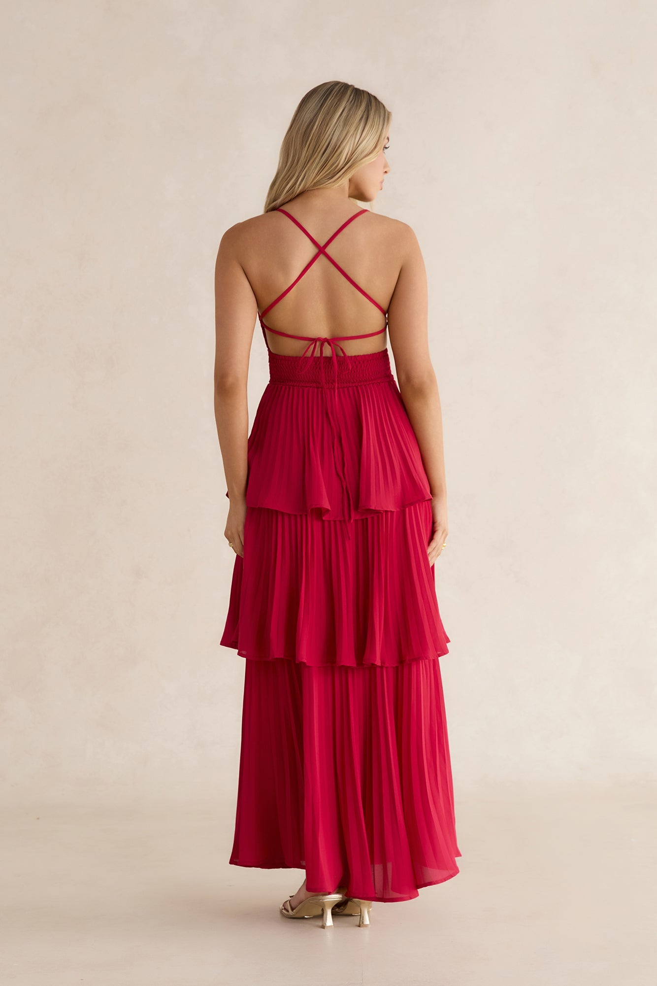 Thinking About This Maxi Dress Burgundy