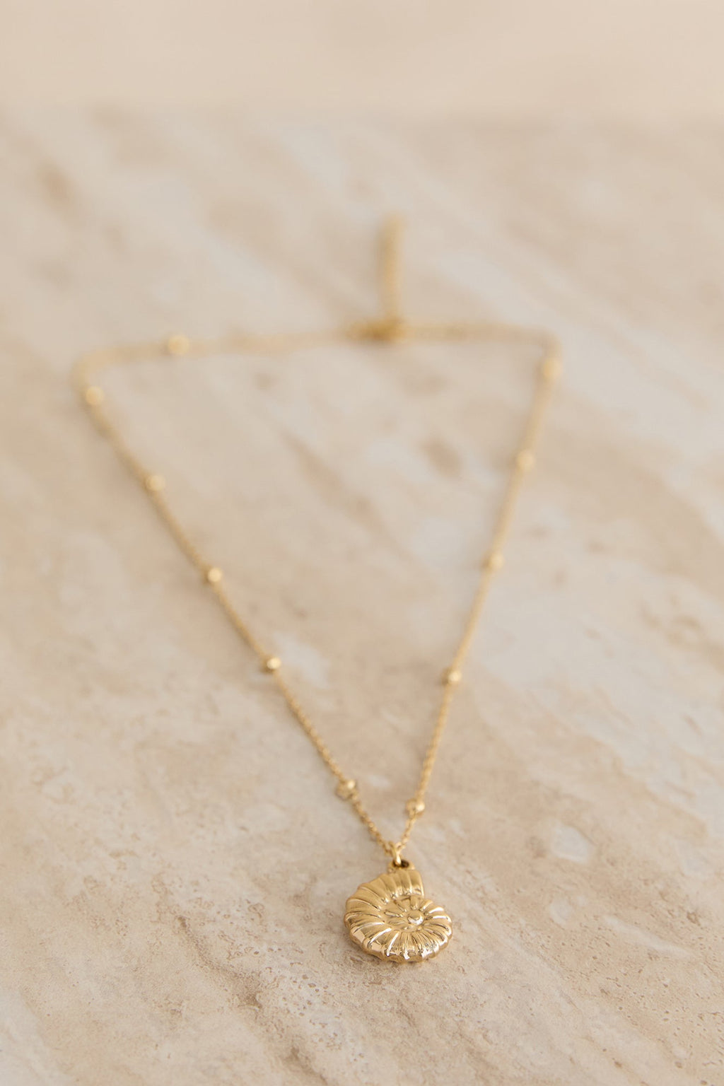 Seaside Soul Necklace Gold
