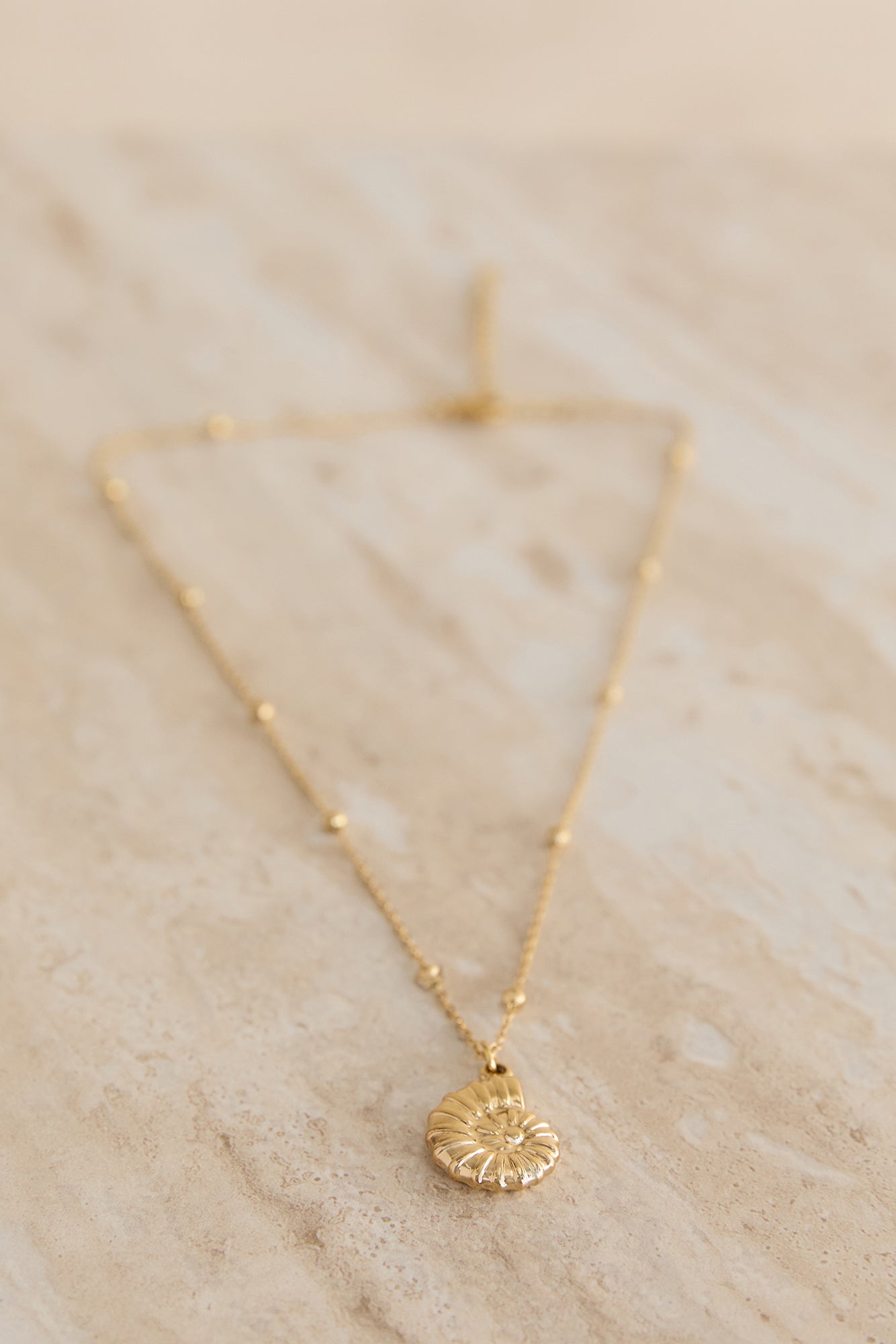 Seaside Soul Necklace Gold