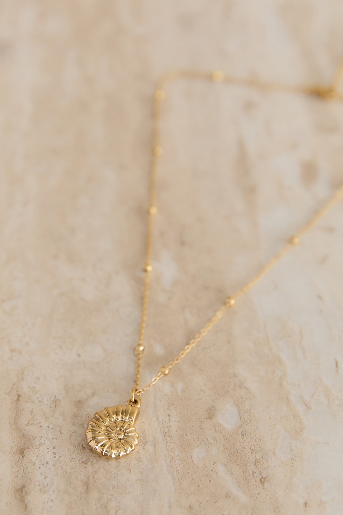 Seaside Soul Necklace Gold