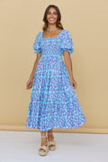Land And Sky Maxi Dress Blue