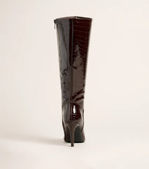 Sharp Instinct Knee High Stiletto Boots