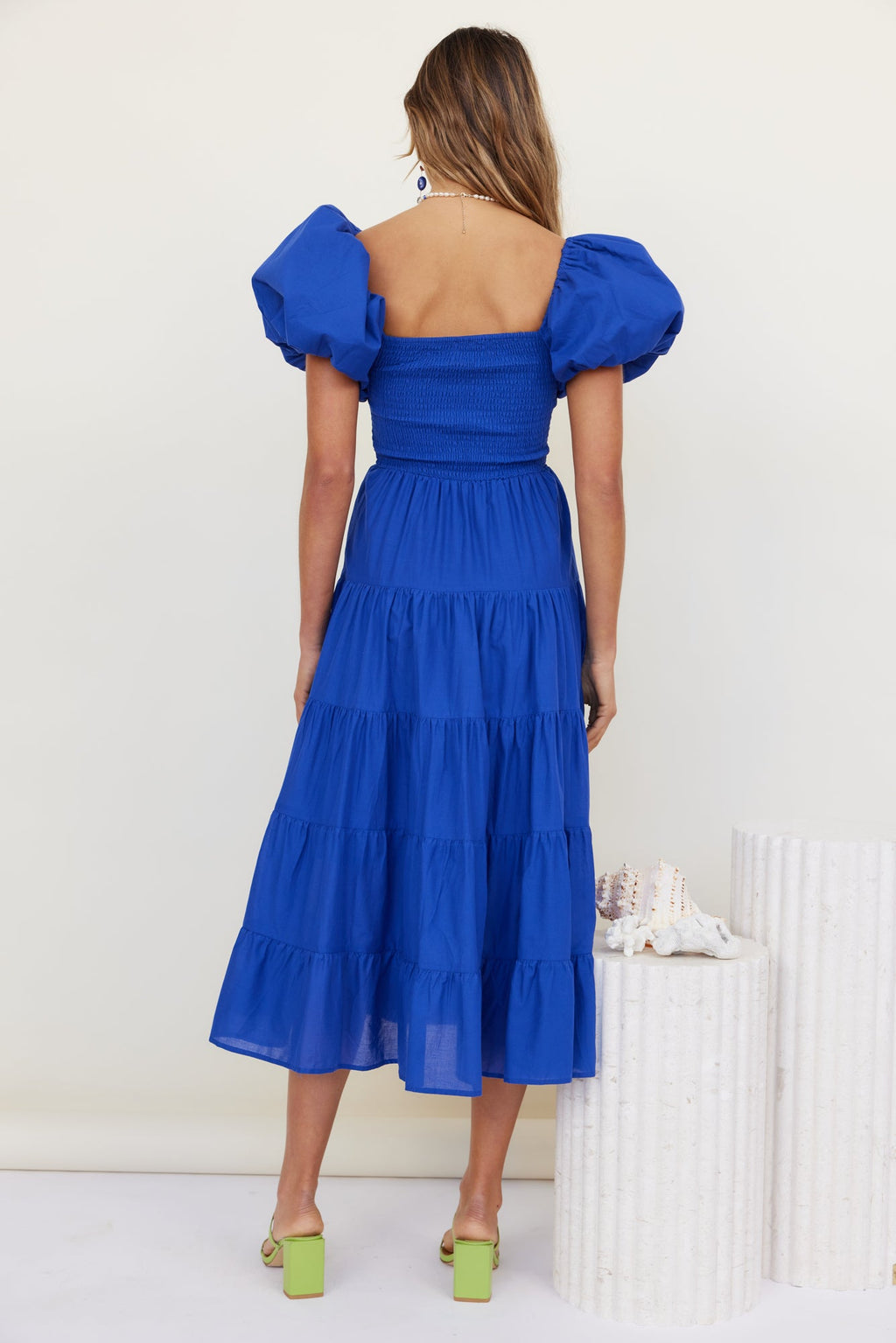 Adela Maxi Dress Blue