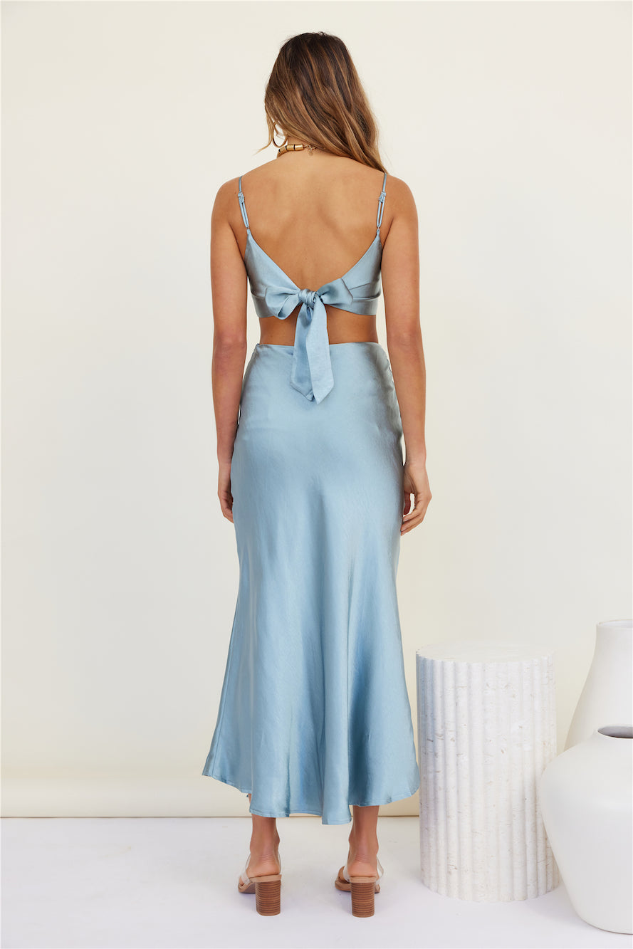 City Sunset Maxi Dress Blue