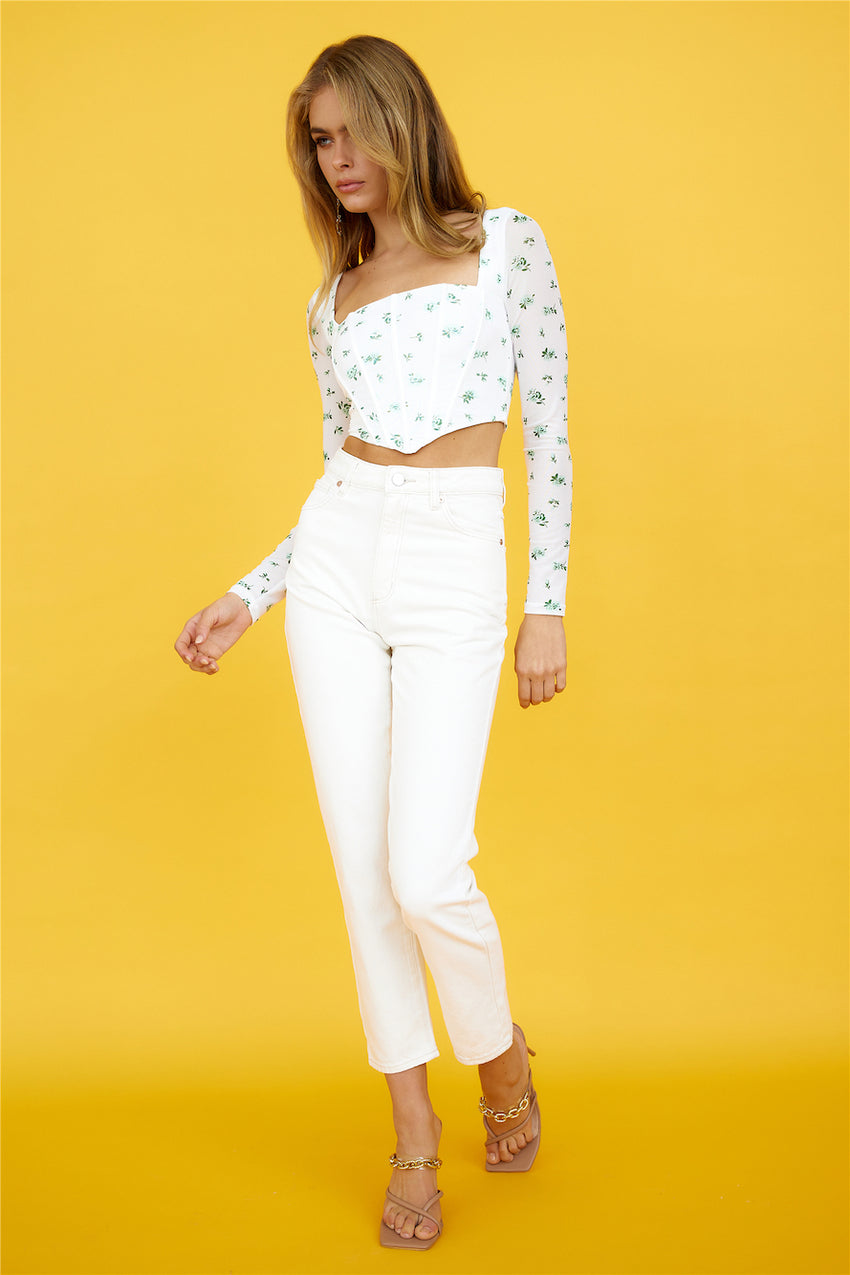 ABrand A 94 High Slim Stone White