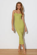 Island Glimmer Midi Dress Apple