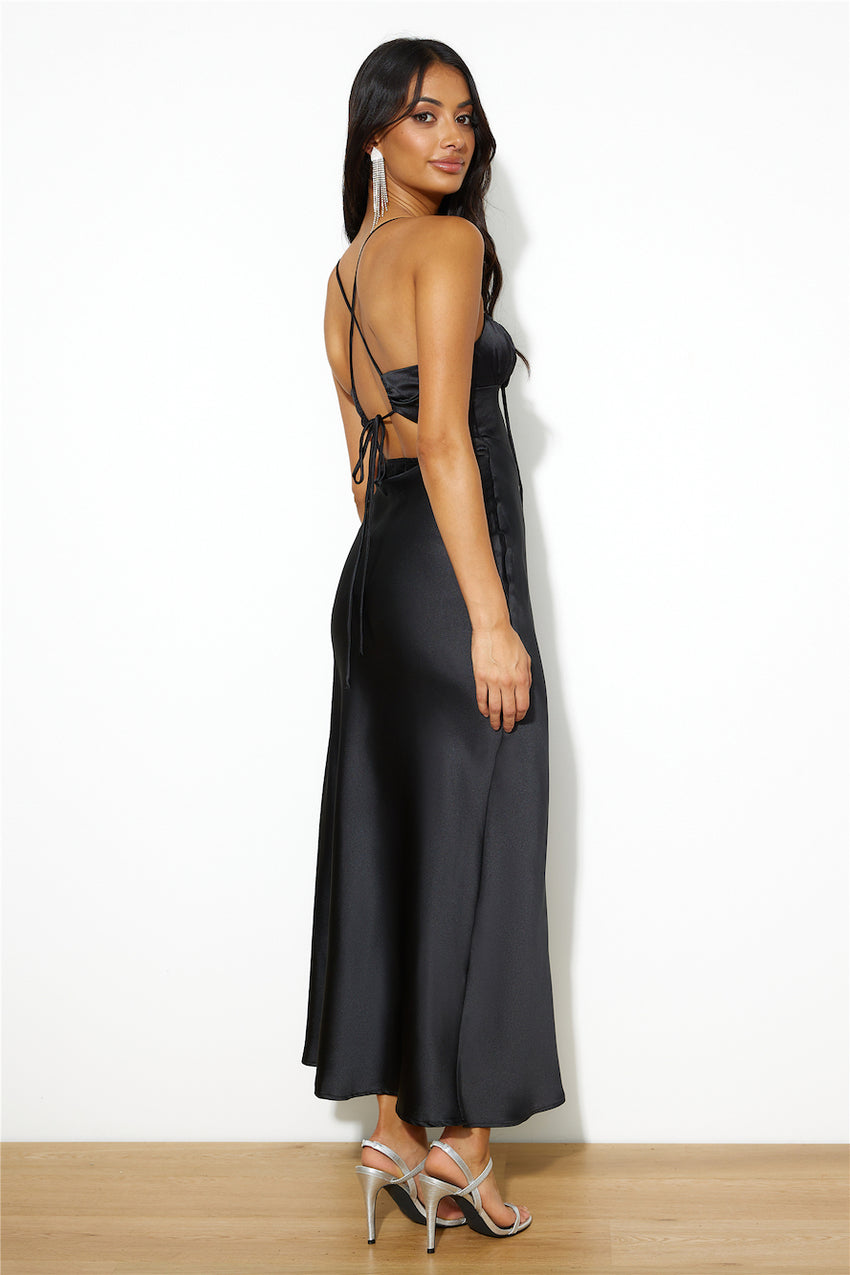 Fave Passages Midi Dress Black