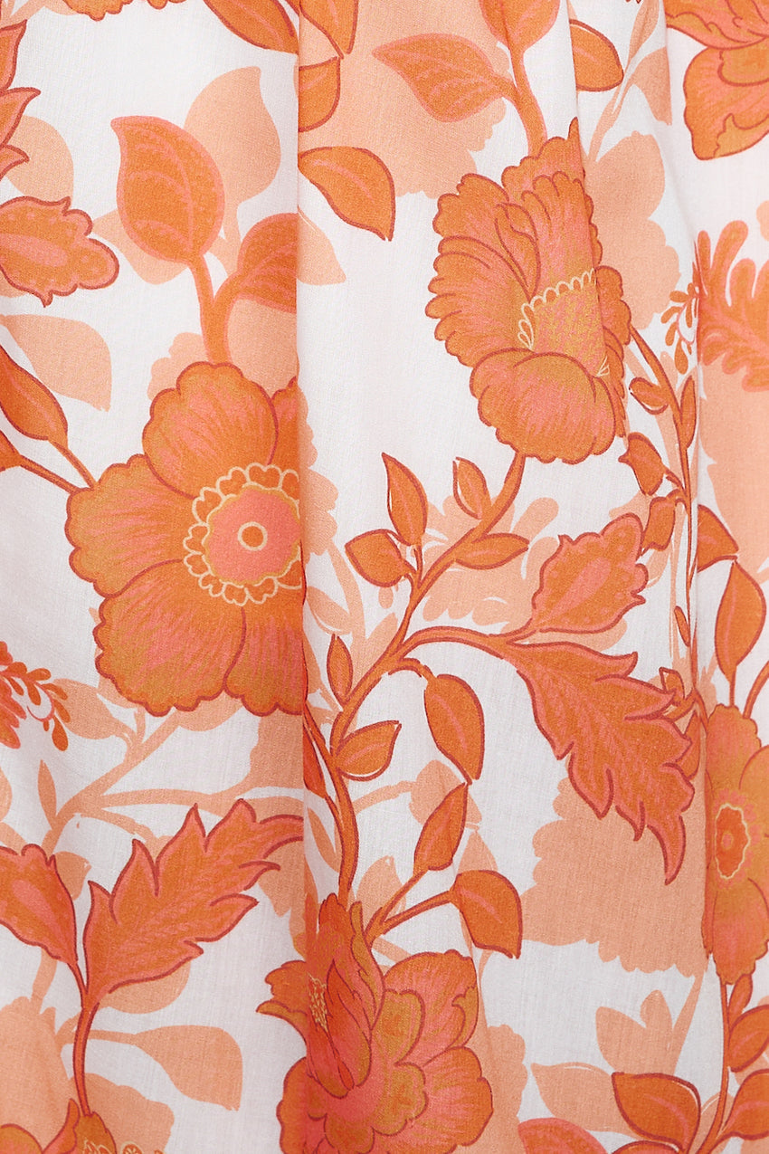 Creme Brulee Bandeau Top Orange