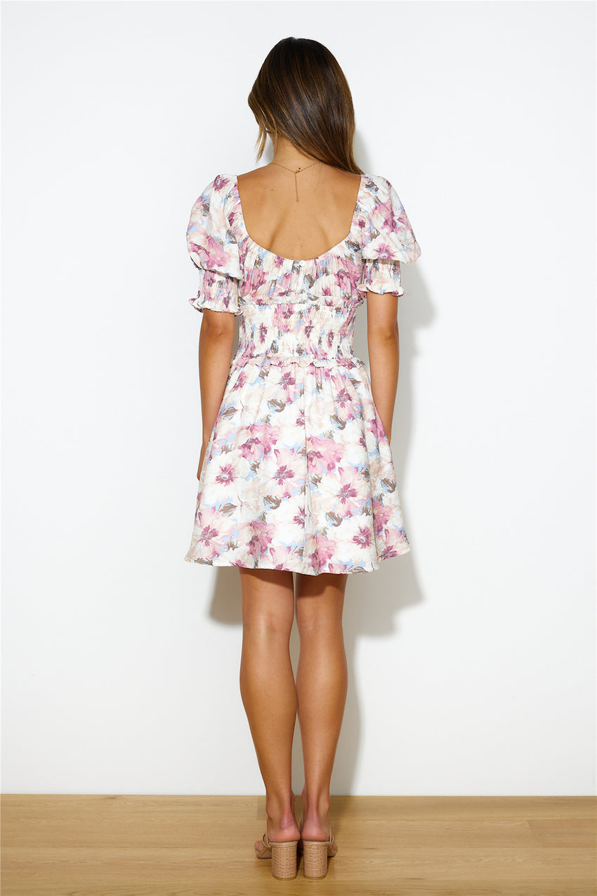 Brunch Fun Mini Dress Plum