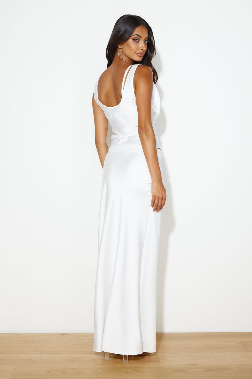 LIONESS Delilah Top Porcelain