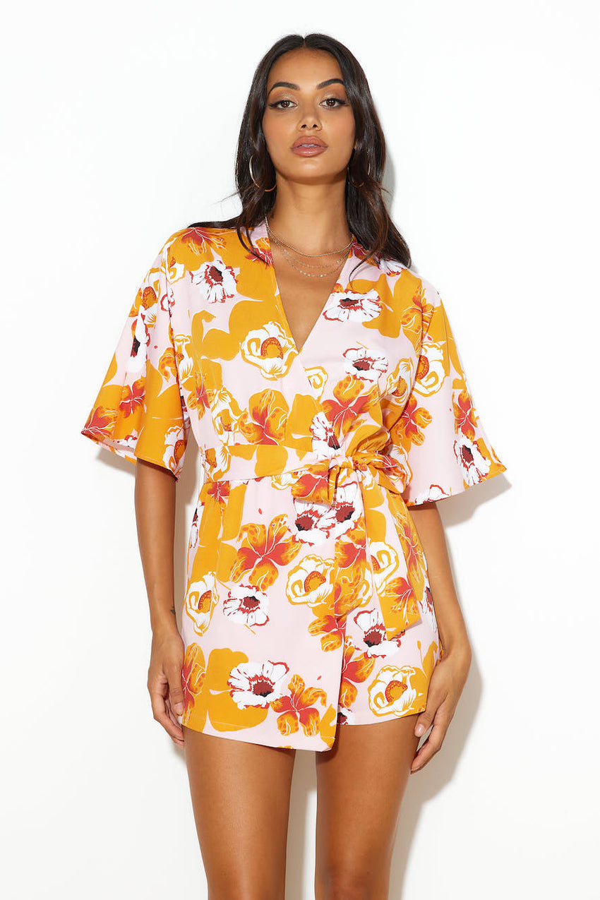 Cutely Abloom Romper Multi