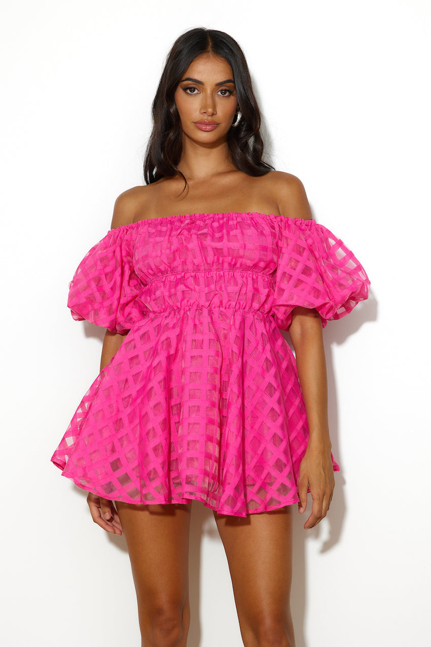 Lovers Of Fun Mini Dress Pink