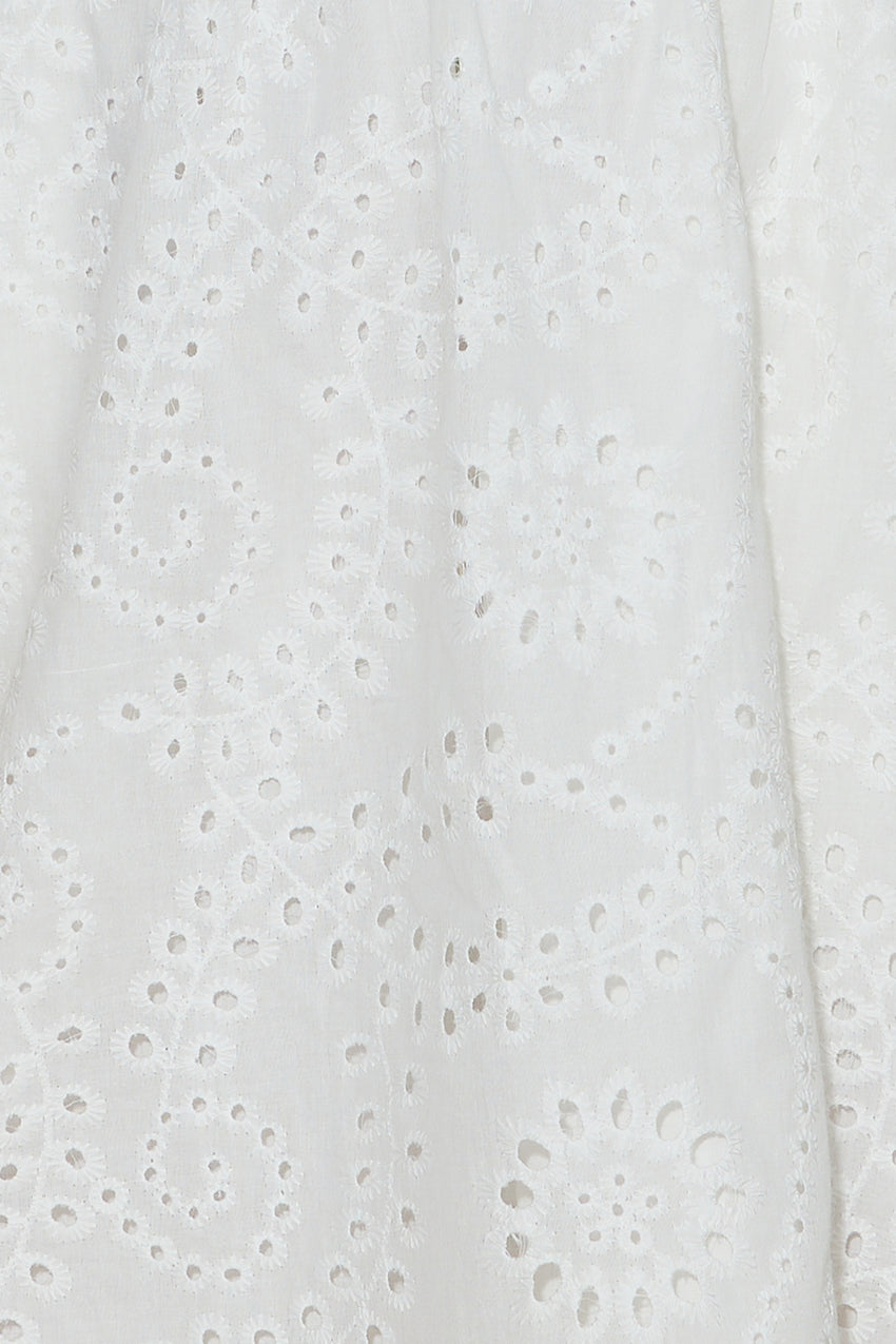 Bright Smile Mini Dress White