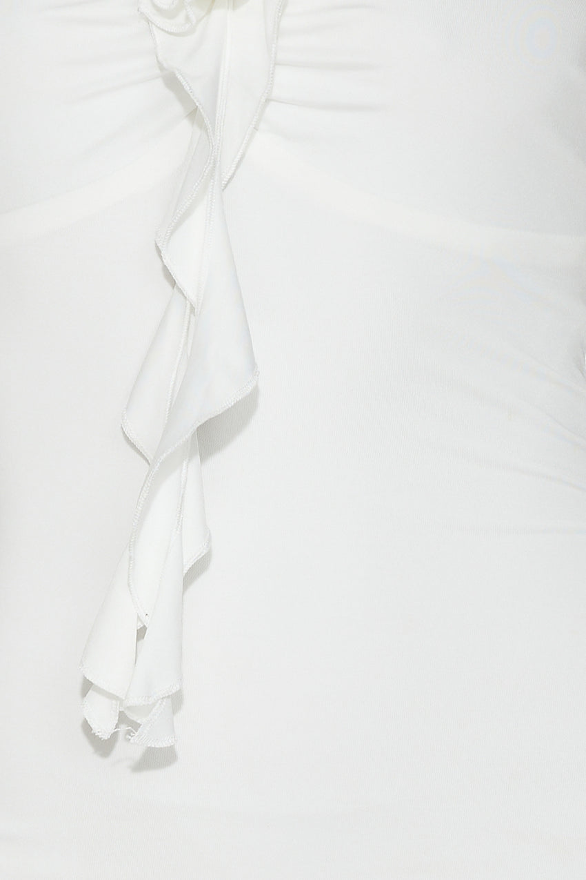 Fresh and Fierce Mini Dress White