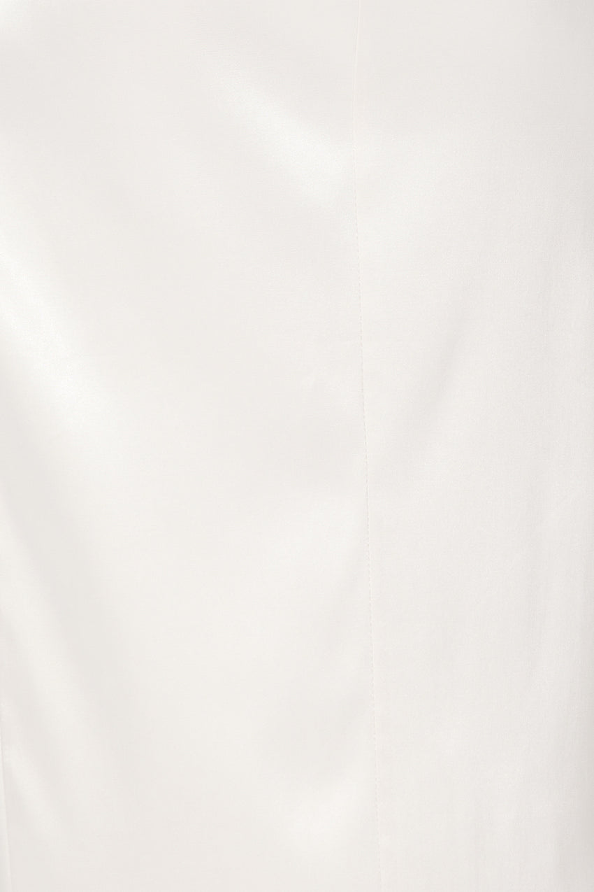 Formal Affair Satin Maxi Dress Pearl