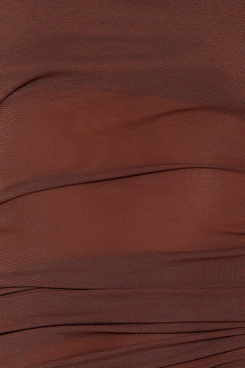 Don't Apologise Maxi Dress Brown