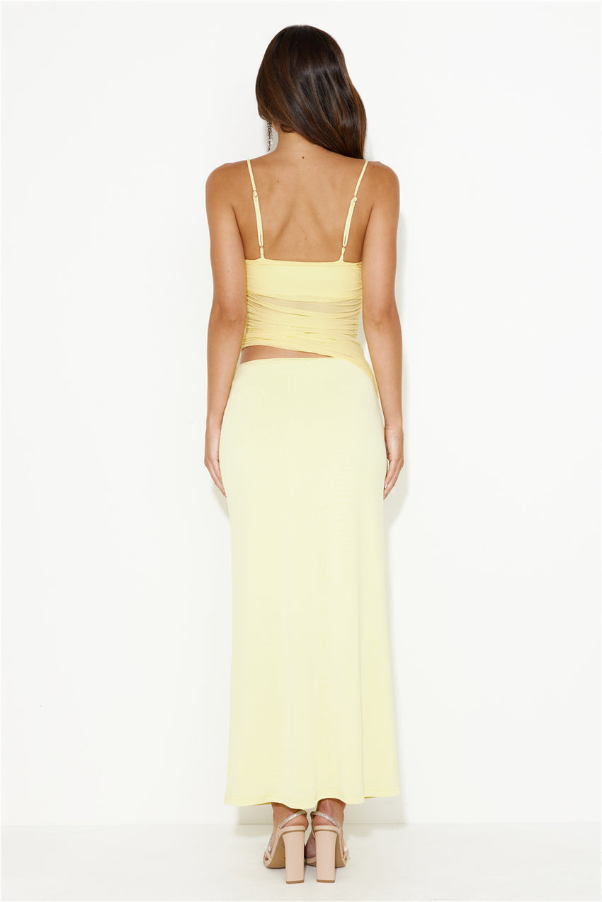Don't Apologise Maxi Dress Yellow