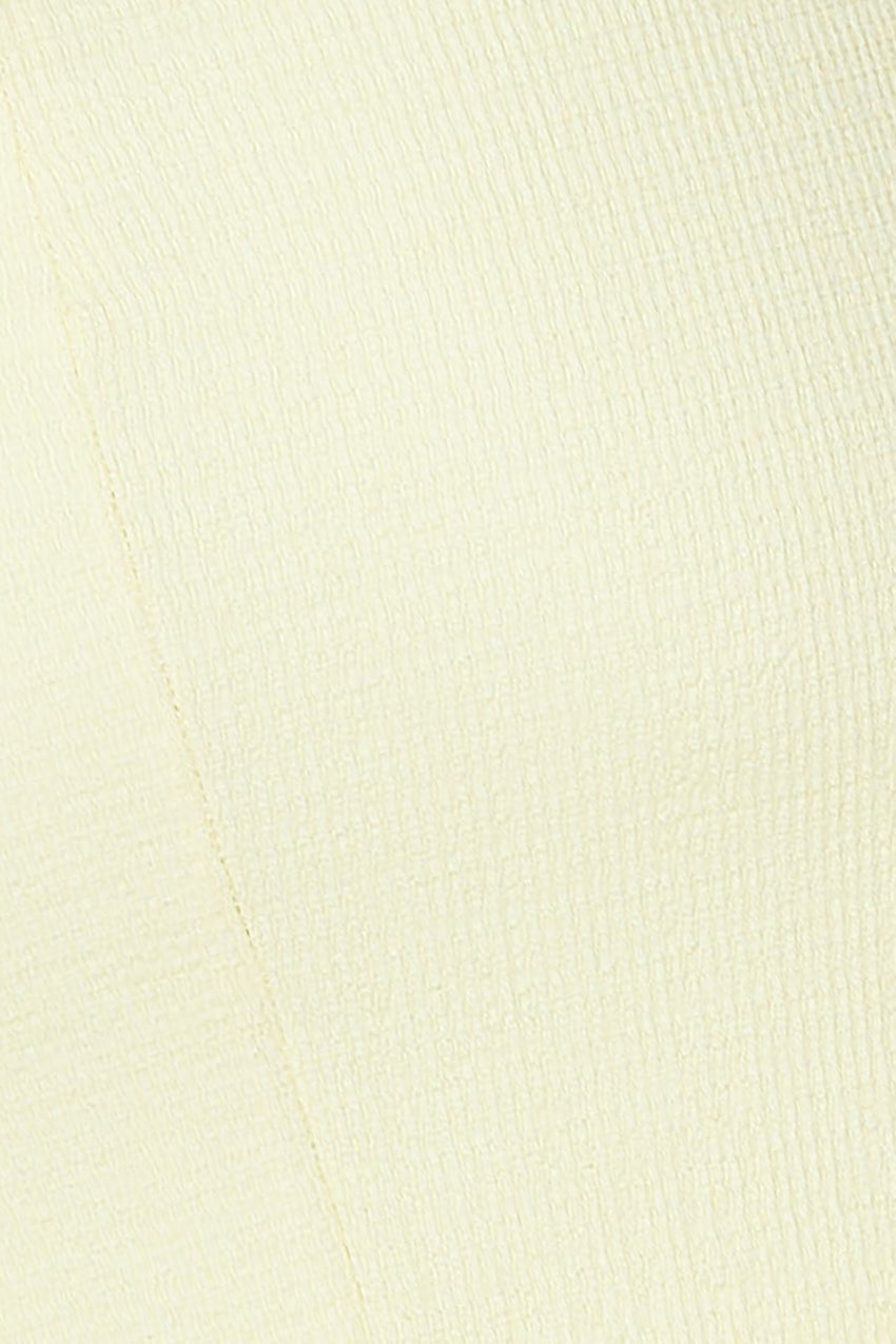 Apple Trees Halter Maxi Dress Yellow