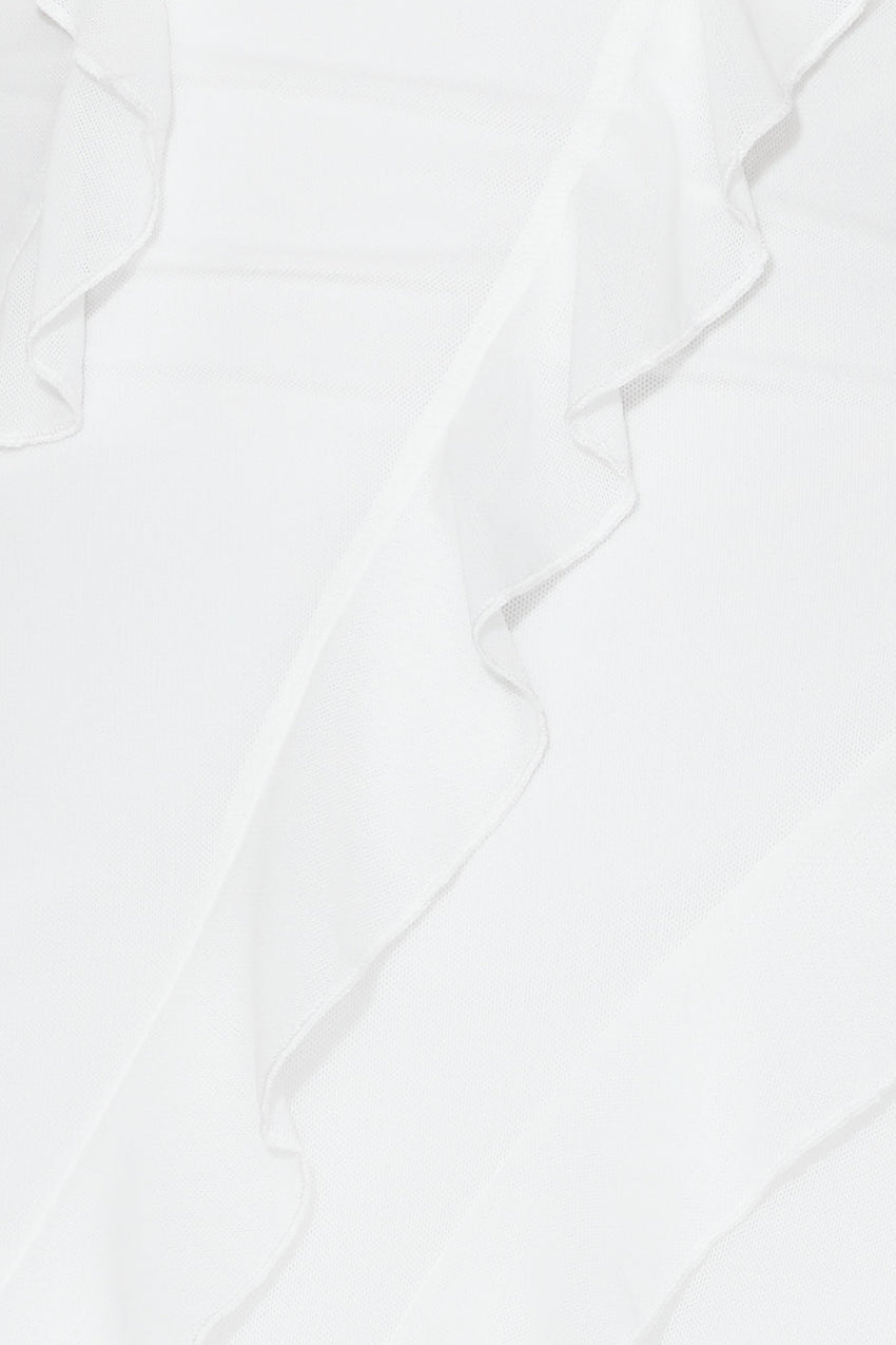 Included Guest Mesh Maxi Dress White