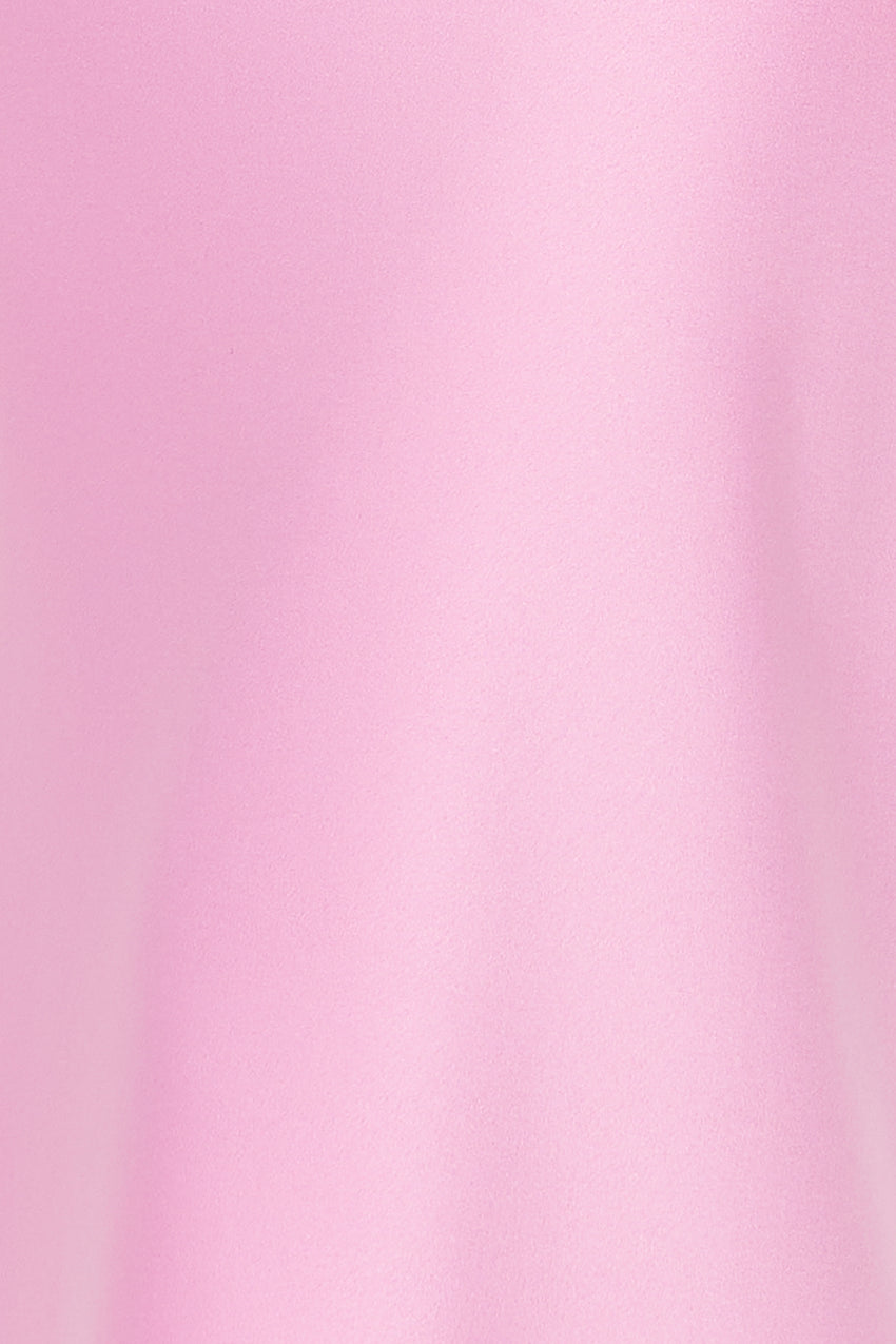 Forever Trend Strapless Satin Maxi Dress Pink