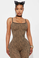 Feline Fatale 3 Piece Costume Set - Brown/combo