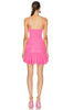 Sleeveless Mini Dress In Geranio