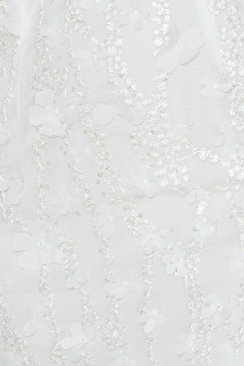 Essence Of You Strapless Mini Dress White